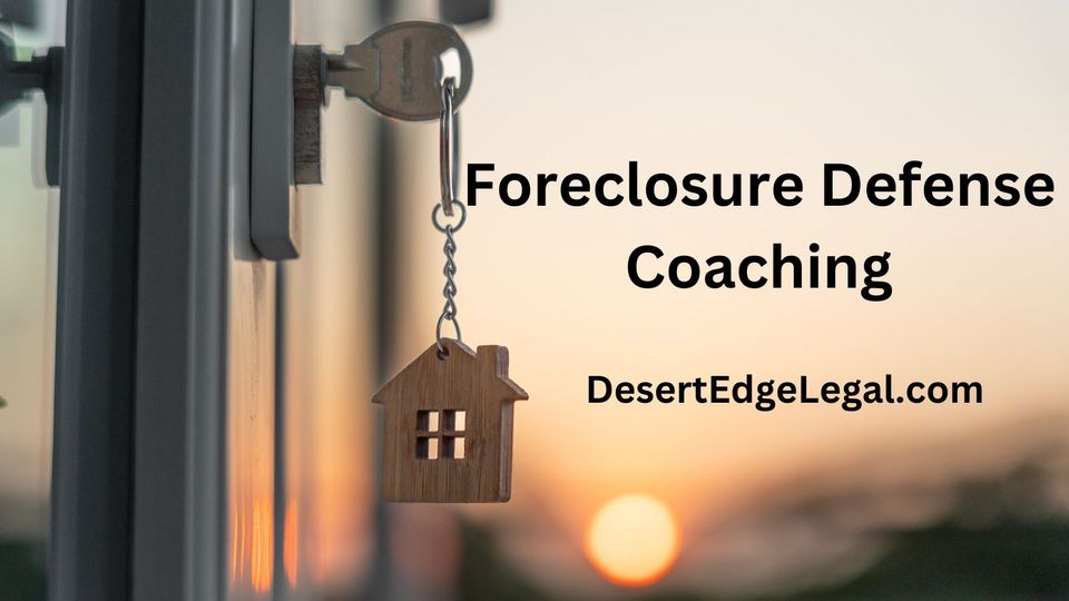 Foreclosure Defense Coaching Program